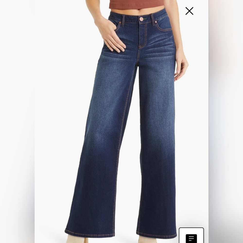 NWOT 1822 Wide Leg High Waist Jeans SOLD